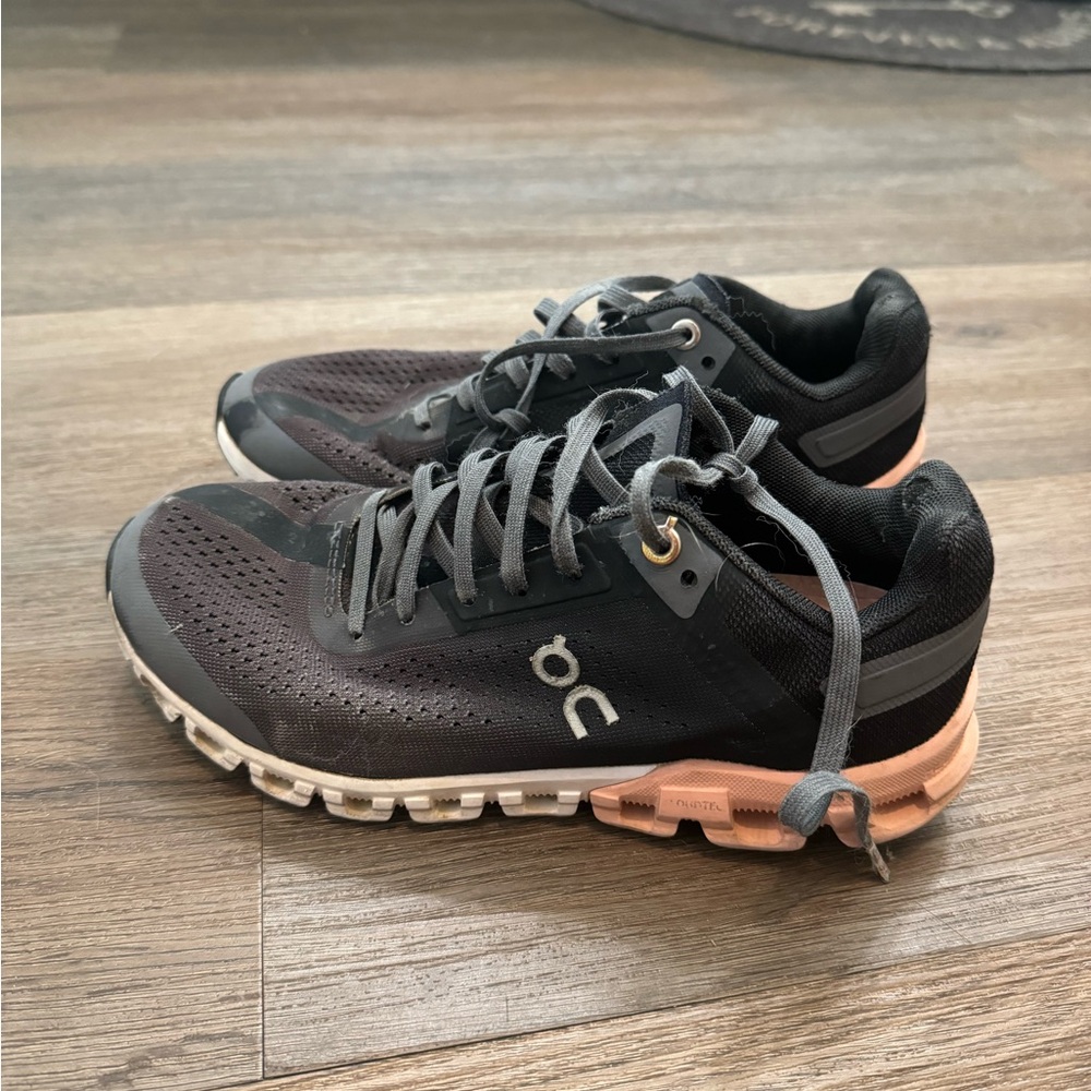 On cloud shoes